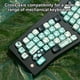 thumbnail image 3 of PBT KeyCaps Conjunto 131 Teclas para 60 65 75 Teclado 100 Por Ciento () Verde, 3 of 9