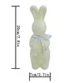 thumbnail image 3 of SHIMELE Easter Bunny Decoration Easter Bunny Home Decor Standing Bunny Figure Easter Garden Decor Holiday Ornaments Cute Tabletop Decorations Charming Gifts for Home, 3 of 6