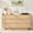 Natural, variant on Wirrytor 3 Drawer Fluted Bedroom Dresser with Curved Sides, Modern Chest of Drawers, Wood Closet Storage Organizer for Living Room Hallway, Green