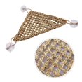 thumbnail image 3 of 1 Pcs Bearded Dragon Lizard Hammock Geckos Hammock Breathable Mesh Reptile Hammock Suitable for Geckos Snakes Chameleon Bearded Dragon Lizard Reptile Hammock triangle 32*32*42cm, 3 of 5