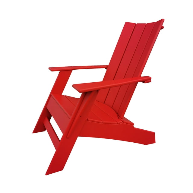 Modern Adirondack Chair, Plastic Muskoka Chair, Maintenance Free.