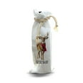 thumbnail image 6 of Jolitee Reusable Canvas Wine Bottle Gift Bag – “Sleigh All Day” – Cozy Reindeer Holiday Bottle Wrap, 6 of 6