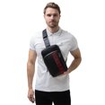 thumbnail image 5 of Pechera Boroni One Strap Negro/Rojo Con Correa Ajustable, 5 of 5