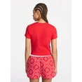 thumbnail image 3 of No Boundaries Graphic Baby Sleep Tee with Short Sleeves, Women's XS-XXL, 3 of 5