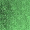 thumbnail image 1 of Ahgly Company Indoor Square Oriental Emerald Green Industrial Area Rugs, 5' Square, 1 of 4