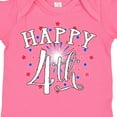 thumbnail image 4 of Inktastic Happy 4th- Fourth of July firework Boys or Girls Baby Bodysuit, 4 of 5