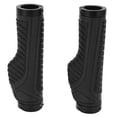 thumbnail image 2 of 1 par antideslizante bicicleta mango agarre de goma Manillares Grips cubierta para carretera montaña bikesblack, 2 of 8