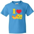 thumbnail image 3 of Inktastic I Heart Mac and Cheese Youth T-Shirt, 3 of 5