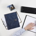 thumbnail image 5 of Office a5 notebook custom loose-leaf notepad student loose-leaf copy leather coil book, 5 of 5