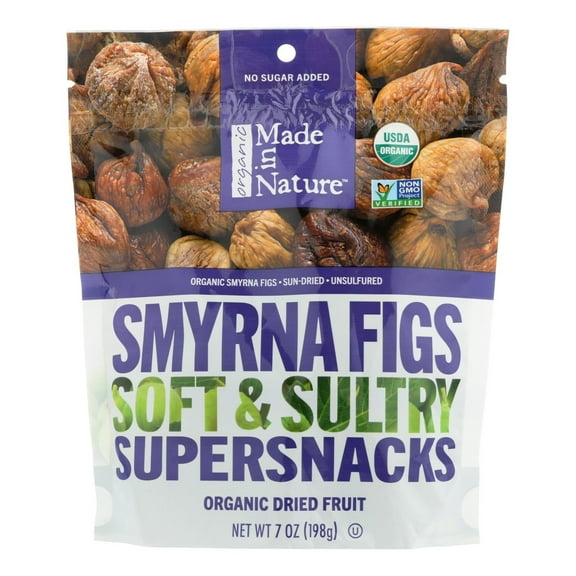 Made In Nature Dried Smyrna Figs - Case of 6 - 7 OZ