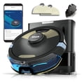 thumbnail image 1 of Robot aspirador y fregador Shark Matrix Plus 2 en 1 con limpieza sónica, Matrix Clean, mapeo del hogar, base autovaciable sin bolsa HEPA, CleanEdge, para pelo de mascotas, wifi, negro/latón, AV2620WA, 1 of 5