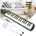 thumbnail image 4 of Handheld Melodica, 37 Keys Portable Piano Keyboard Wind Musical Instrument Melodica Blowpipe Kit for Beginner Professional Training, 4 of 7