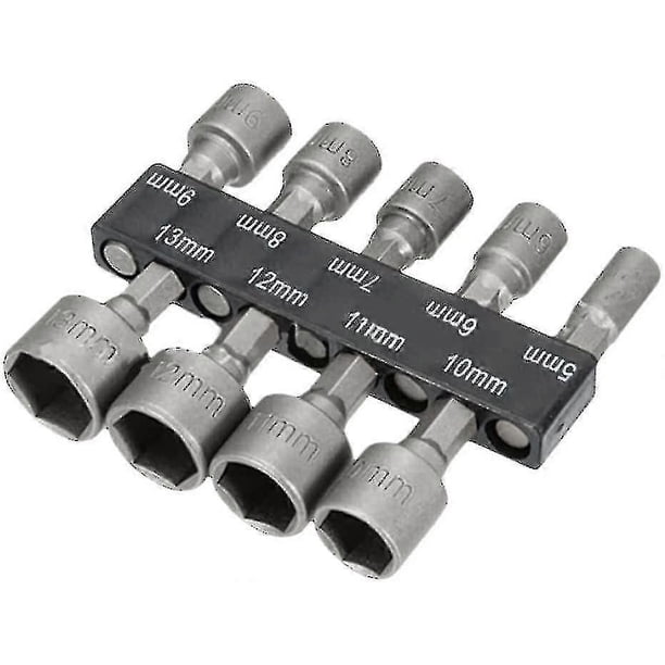 9-piece Socket Wrench Kit Socket Set Hex Deep Socket Set Socket Set Socket And Bit Set Socket Adapter For Ratchet Socket Driver Parts