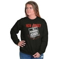 thumbnail image 3 of New Jersey Explore Our Exits Funny Sweatshirt for Men or Women Brisco Brands S, 3 of 6