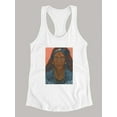 thumbnail image 3 of Wodaabe Woman Racerback Tank Women -Jacob Green Designs, Female Medium, 3 of 4