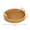 M 24.5x4cm, variant on Oval Curved Rattan Wicker Woven Serving Baskets for Bread Fruit Vegetables Restaurant Serving Tabletop Display Rattan Basket