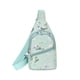 thumbnail image 2 of Mochila cruzada verde con correas ajustables y 2 bolsillos con cremallera para mujeres y hombres, entrenamiento, viaje, jogging, ciclismo, senderismo, bolso de cintura, bolso de pecho simple, 2 of 6