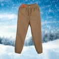 thumbnail image 6 of Milageto Plush Lined Warm Sweatpants Thick Outerwear Pockets Women Winter Harem Pants XXXL, 6 of 8