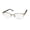 tortoise, variant on VERA WANG LUXE ASTER CATEYE/BUTTERFLY HALF-RIM TITANIUM EYEGLASS FRAME/GLASSES
