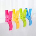 thumbnail image 5 of Clips para toallas de playa, clips de playa, clips para toallas para sillas de playa, crucero, alfileres para ropa resistentes, evita que tu toalla se vuele, (Multicolor-8 piezas), 5 of 5
