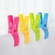 thumbnail image 5 of Clips para toallas de playa, clips de playa, clips para toallas para sillas de playa, crucero, alfileres para ropa resistentes, evita que tu toalla se vuele, (Multicolor-8 piezas), 5 of 5