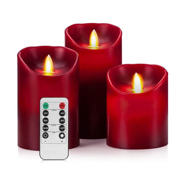 Flameless Candles Flickering Flameless Candles Decorative Flameless