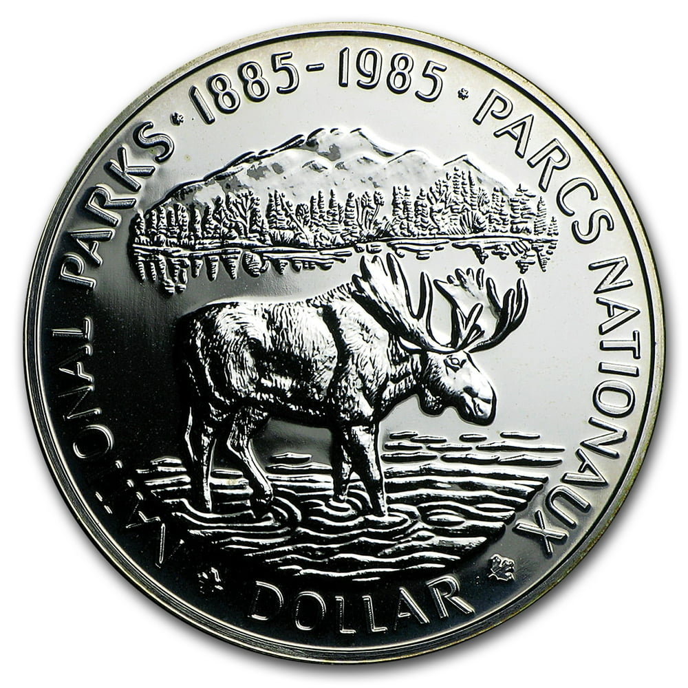 Royal Canadian Mint 1985 Canada Silver Dollar National Parks Proof