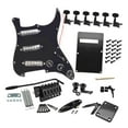 thumbnail image 4 of Yinanstore Kits de Guitare Électrique DIY Portables Rétro Multifonctions Plaque Arrière Accessoires Noir B, 4 of 8