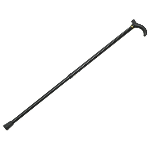 UEETEK Adjustable Walking Cane with Aluminum Alloy and Non Slip Rubber Foot Black