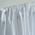 thumbnail image 4 of AK TRADING CO. 10 feet x 8 feet Polyester Backdrop Drapes Curtains Panels with Rod Pockets - Wedding Ceremony Party Home Window Decorations - White, 4 of 6
