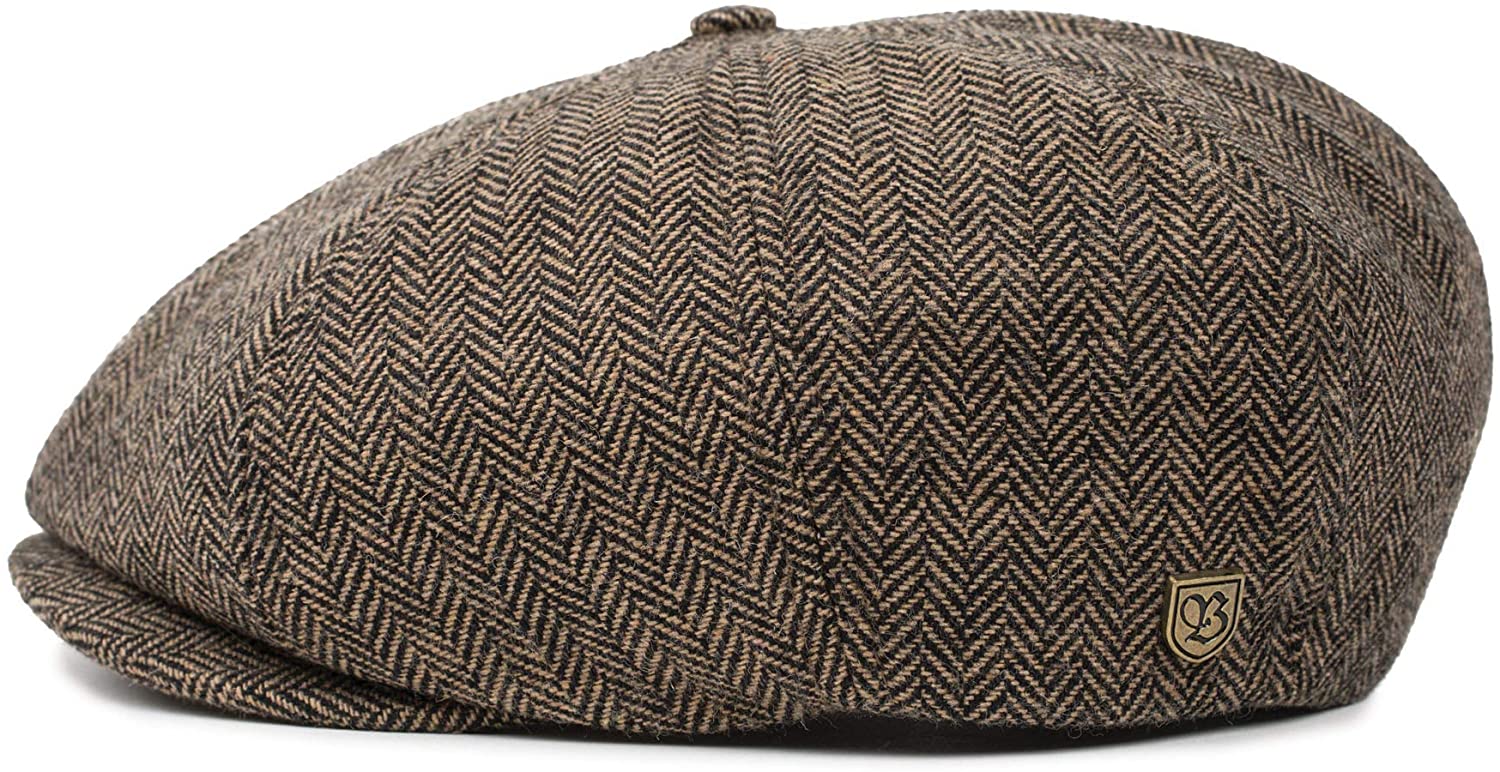 Brixton Men's Brood Newsboy Snap Hat 