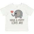 thumbnail image 3 of Inktastic Nana and Poppy Love Me Boys or Girls Toddler T-Shirt, 3 of 5