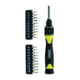 thumbnail image 3 of GENERAL 70210 Ratcheting Screwdriver, Dual, Multi-Bit Drive, 6-3/4 in OAL, 3 of 5