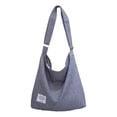 thumbnail image 1 of Guardurnaity Bolso de lona práctico y de moda para mujer moderna bolso de lona bolsos de hombro Bolsas de mensajero y de hombro Gris claro, 1 of 6
