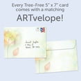 thumbnail image 3 of Tree-Free Greetings Sympathy Greeting Card 2 Pack, 100% Recycled Paper, 5 x 7, All That We Love (GT69277), 3 of 5