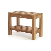 ARB SYSTEMS INC Teak Shower Bench Coach 24" (60 cm) with shelf