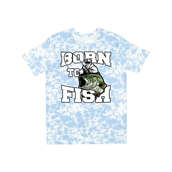 Inktastic Born to Fish T-Shirt