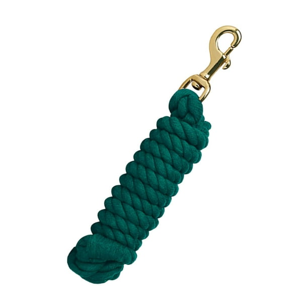 Cuerda de para caballos, Cuerda de ecuestre, Correas para caballos, Cuerda de de algodón con línea de estocada a presión de perno Verde