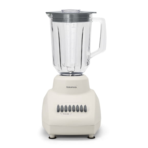 Licuadora Taurus 7 Velocidades 450W 1.8 L Vaso de Vidrio Valencia ECO Color Beige