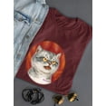 thumbnail image 3 of Angry Cat T-Shirt Women -Kayomi Harai Designs, Female 5X-Large, 3 of 4