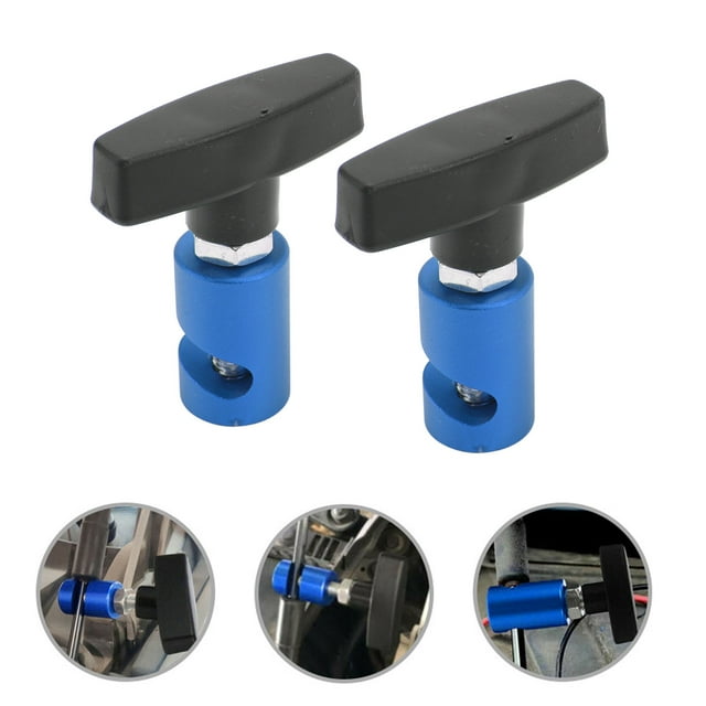 2Pcs Lift Support Clamp With Brass Core M12 Lift Support Clamp Multifunctional Universal 12mm Spark Plug Caliper Tool For Tailgates Hatchbacks Trunks