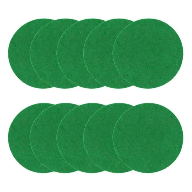 10Pcs Felt Sticker for Air Hockey Pushers Air Hockey Table Felt Pushers Replacement Felt Pad Air Hockey Mallet Felt Pad