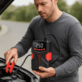 thumbnail image 3 of Arrancador de Autos Portátil 4 en 1 Car Power – 8000A Jump Starter, Inflador de Llantas 150 PSI, Power Bank 30,000mAh y Linterna LED para Emergencias, 3 of 8