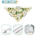 thumbnail image 6 of Dog Bandana 1 Pack,Pioneer Flower Floral Print Pattern Bandanas for Dogs,Cat Bandana,Small/ Large Dog Bandana 2 Size,Dog Bandanas, 6 of 6