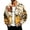 Green, variant on Christmas Corduroy Zip Up Jacket for Men Long Sleeve Collared Jackets Xmas Print Loose Fit Overshirts with Pockets Outerwear for Daily Wear