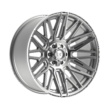 1 Gear Off Road 22x10 6X135 / 6X5.50  10 770BS Brushed Silver Wheel Rim