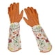 thumbnail image 2 of Guantes de jardinería para mujer, resistentes a las espinas, con protección extra larga para el antebrazo y resistentes a las perforaciones en la poda de rosas, 2 of 8
