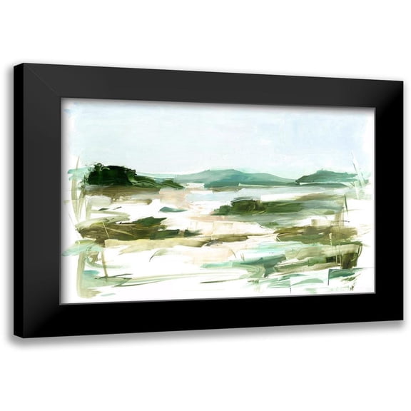Harper, Ethan 14x11 Black Modern Framed Museum Art Print Titled - Marsh Sketch II