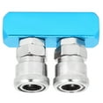 thumbnail image 4 of Conector neumático, conector rápido del compresor de aire, bloque múltiple, enchufe de conexión rápida probado y confiable, 4 of 11
