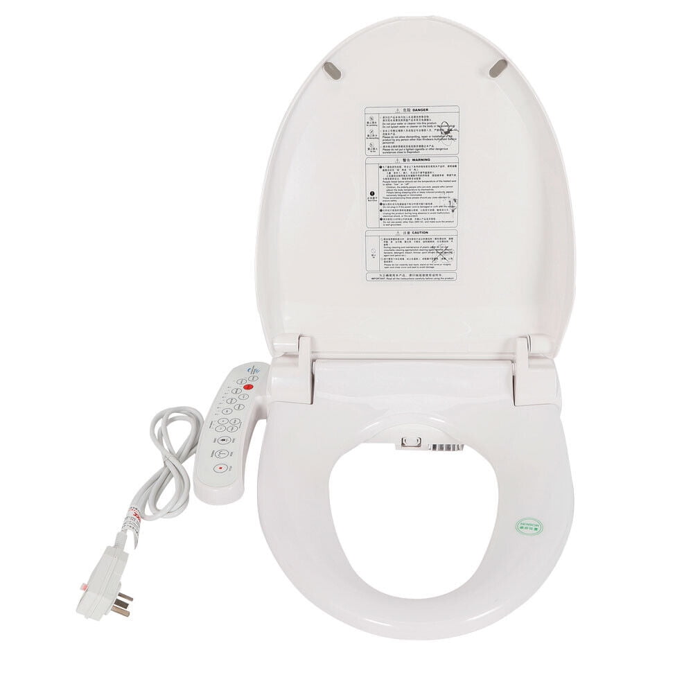 Electric Bidet Toilet Seat Smart Automatic Deodorization Elongated Heated